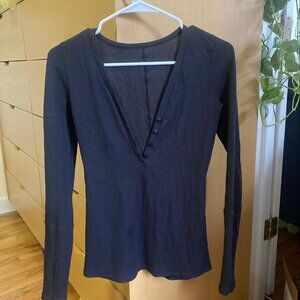 lululemon Henley Long-sleeved Shirt